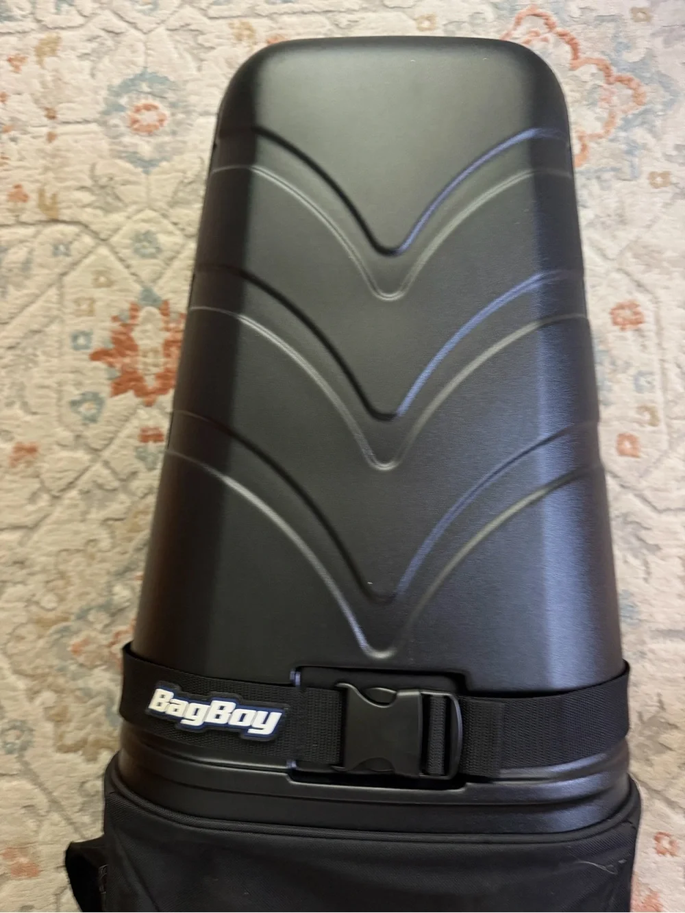 BagBoy T-10 Travel Cover in Black with Blue Trim